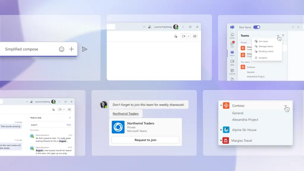 Microsoft teams features